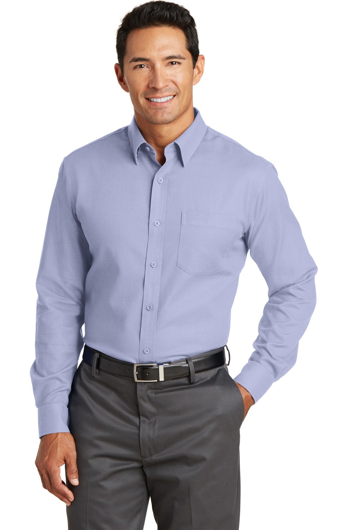 Red House Men's Non-Iron Diamond Dobby Shirt