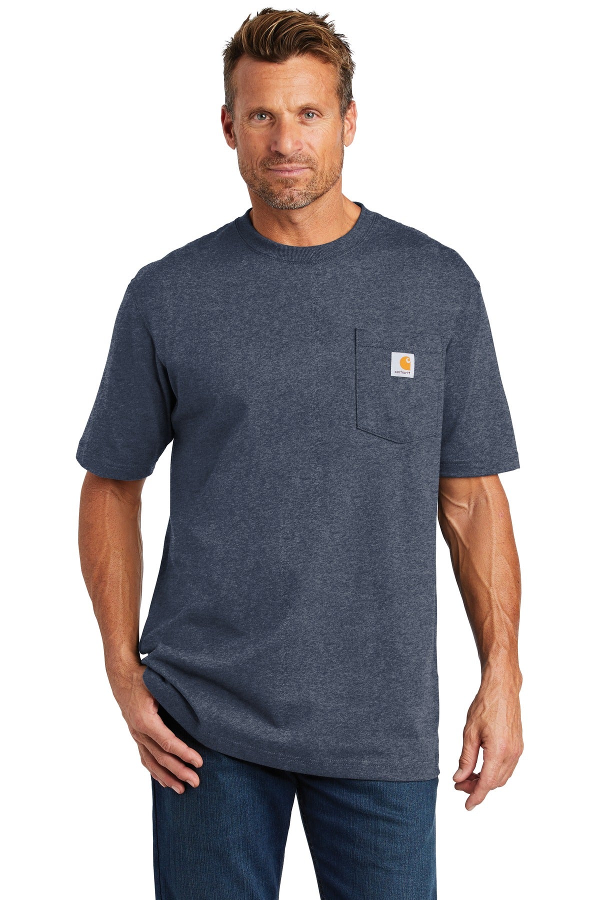 Carhartt Men's Tall Workwear Pocket Short Sleeve T-Shirt-1