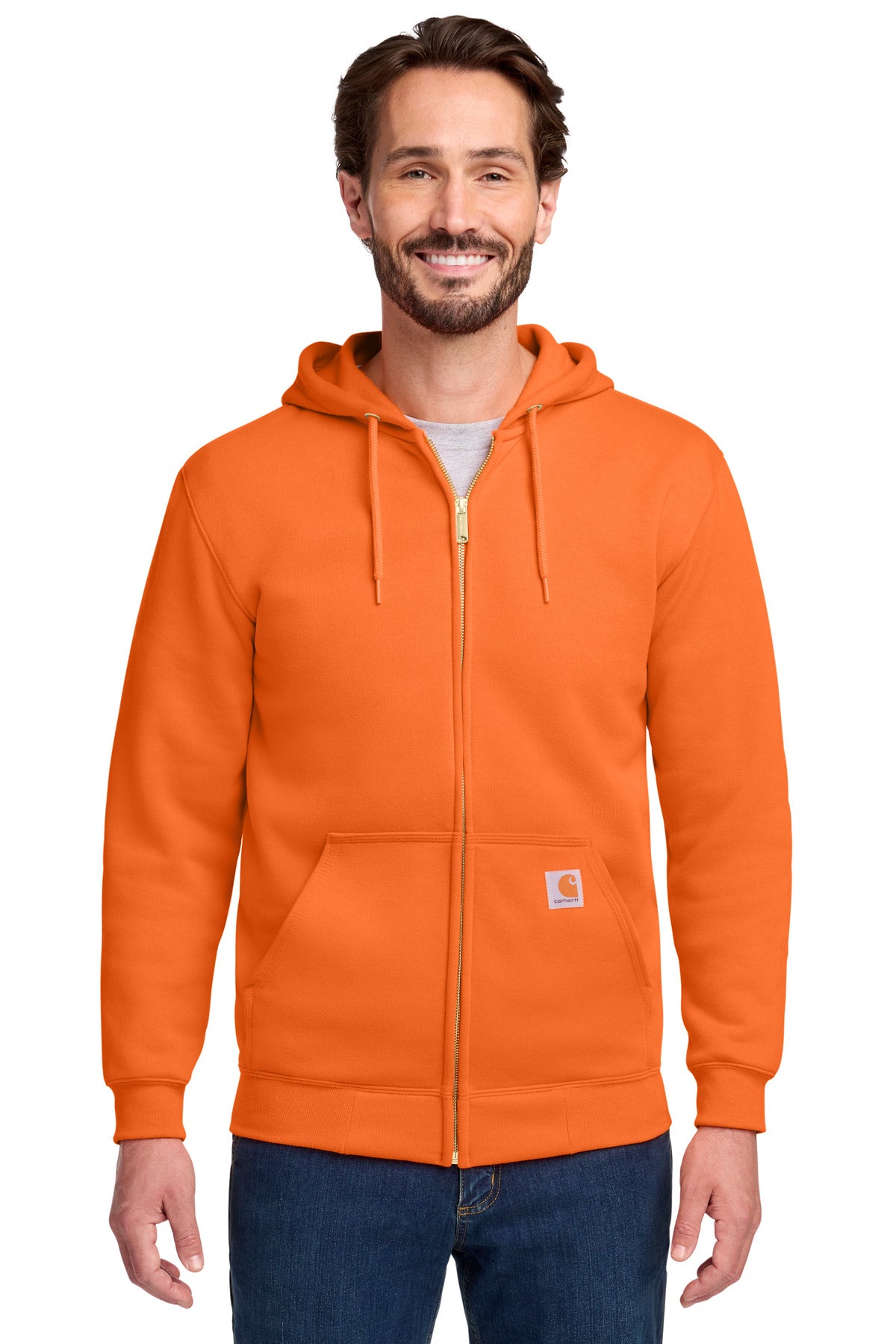 Carhartt Men's Midweight Hooded Zip-Front Sweatshirt