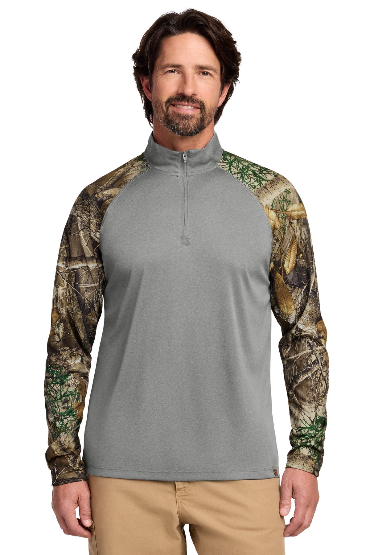 Russell Outdoors Men's Realtree Colorblock Performance 1/4-Zip RU152