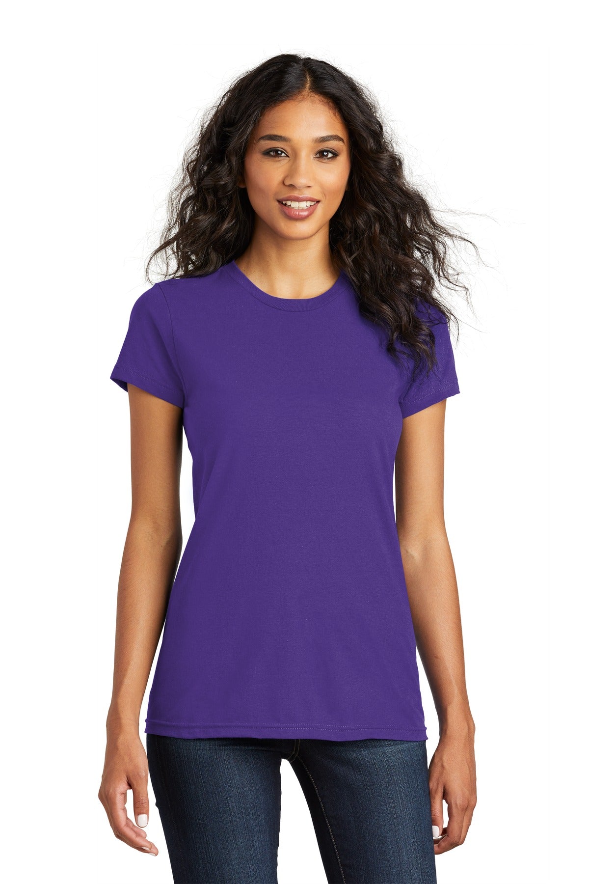 District Women's Fitted The Concert Tee DT5001