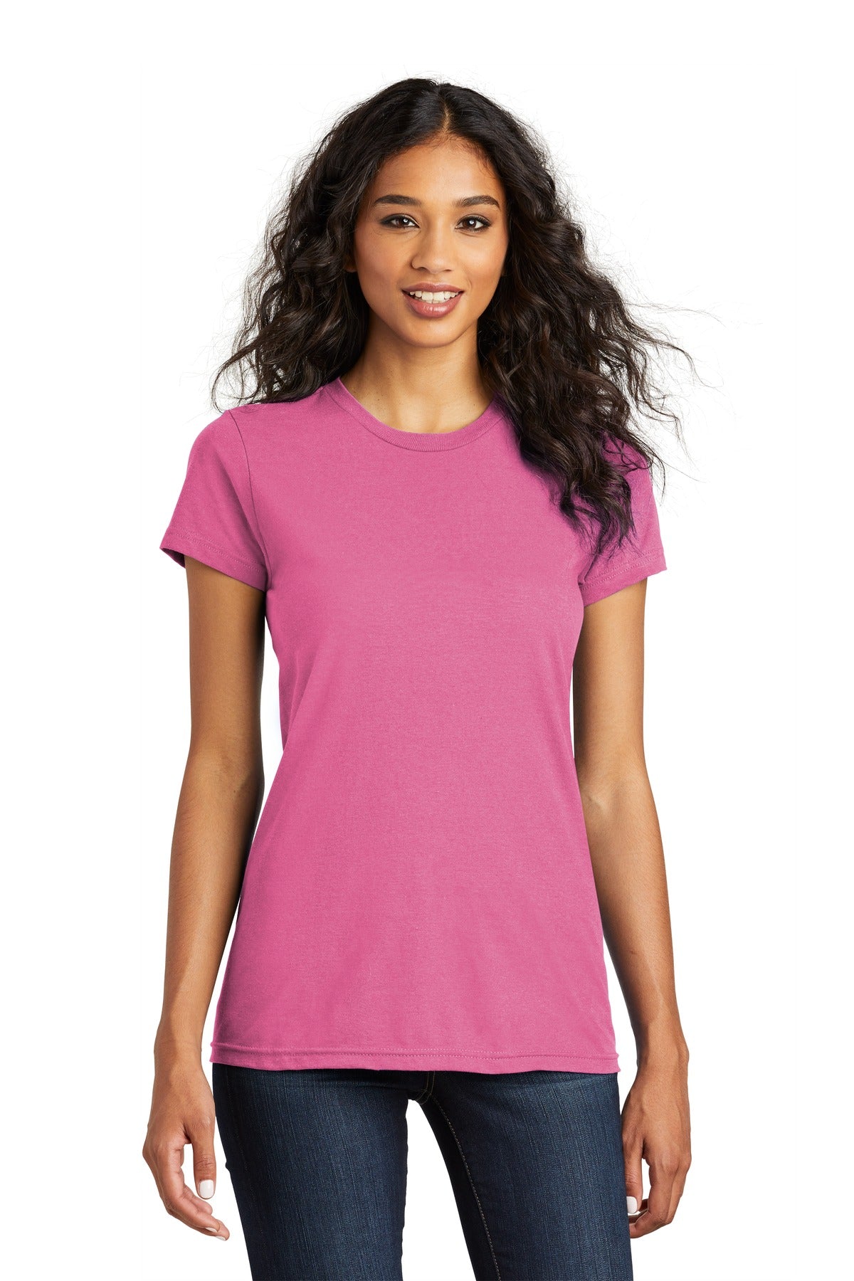 District Women's Fitted The Concert Tee DT5001