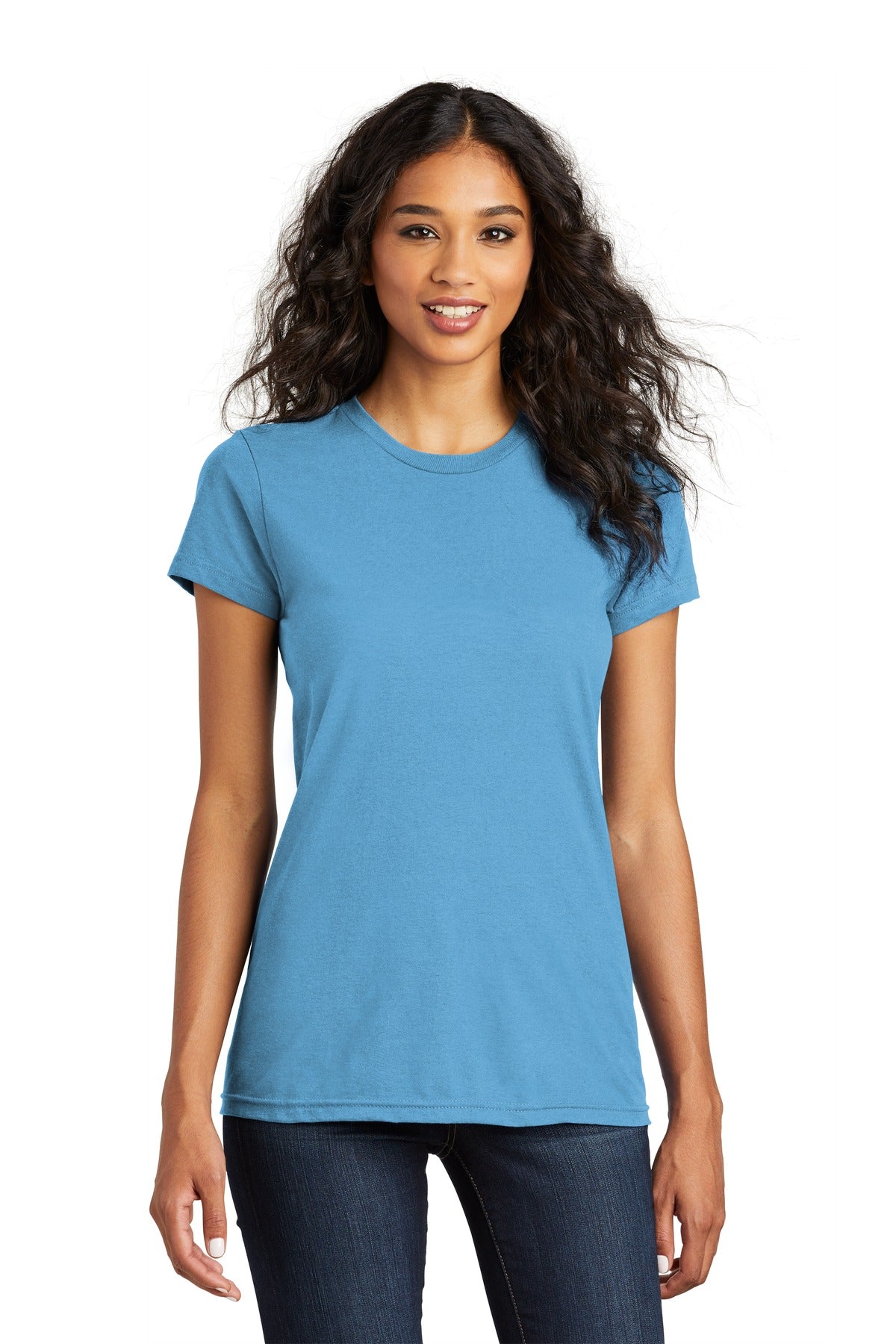 District Women's Fitted The Concert Tee DT5001