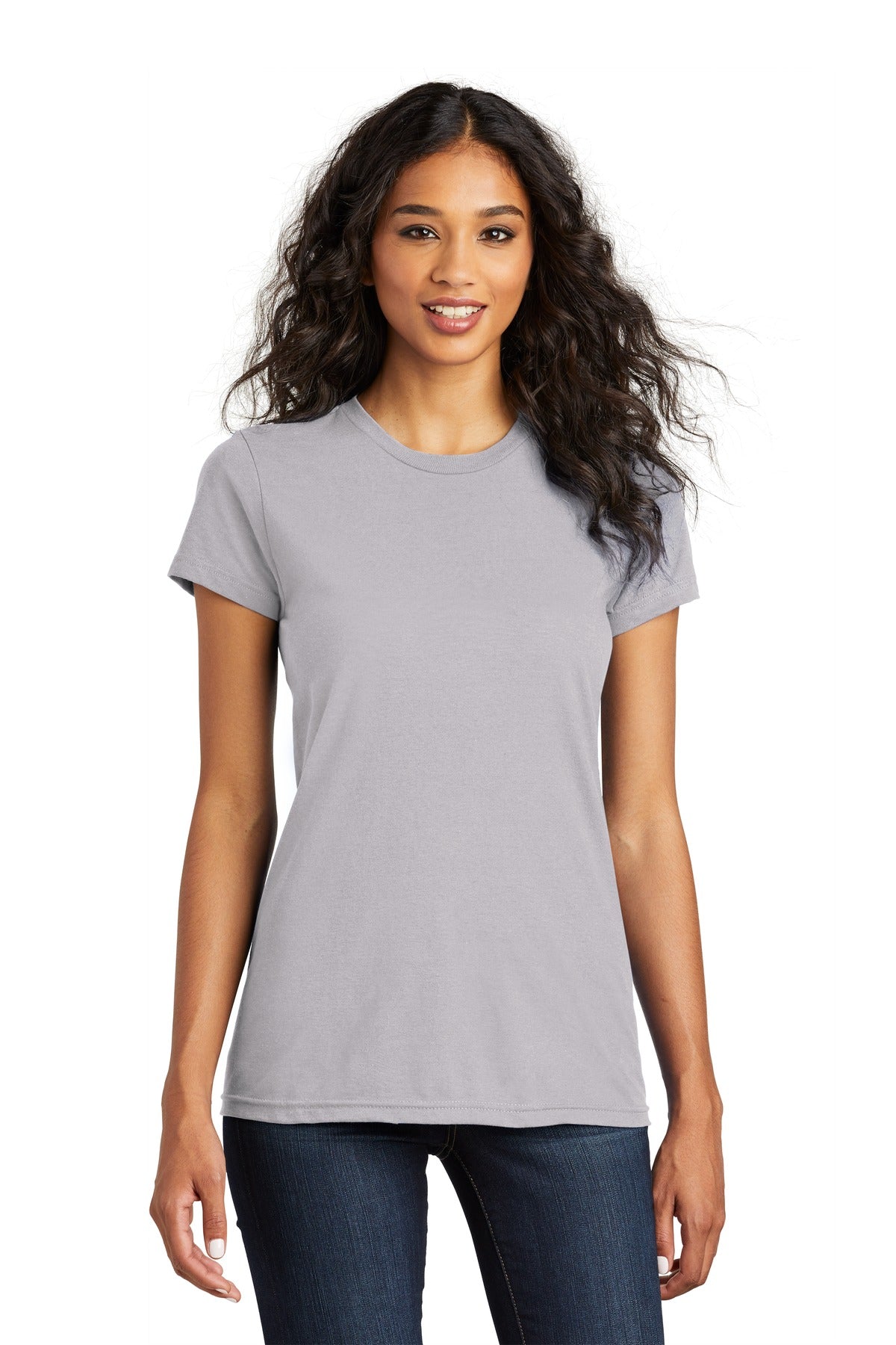District Women's Fitted The Concert Tee DT5001