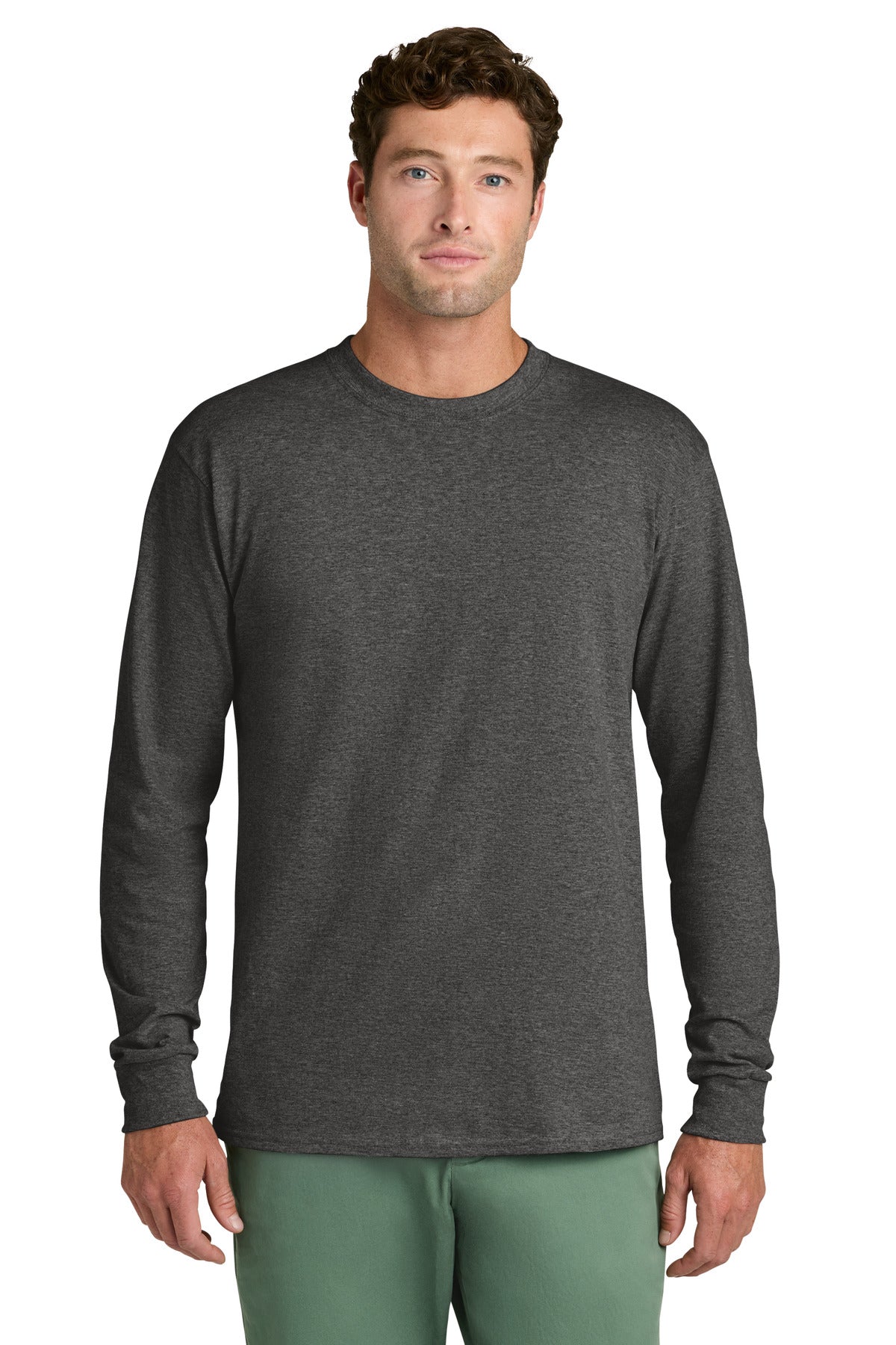 Port & Co Men's Long Sleeve Core Cotton Tee