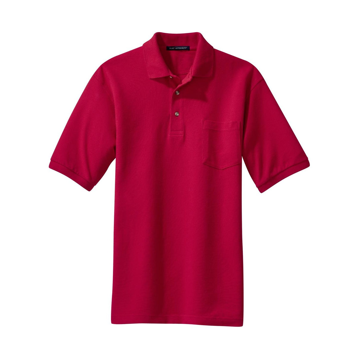 Port Authority Men's Heavyweight Cotton Pique Polo with Pocket-3