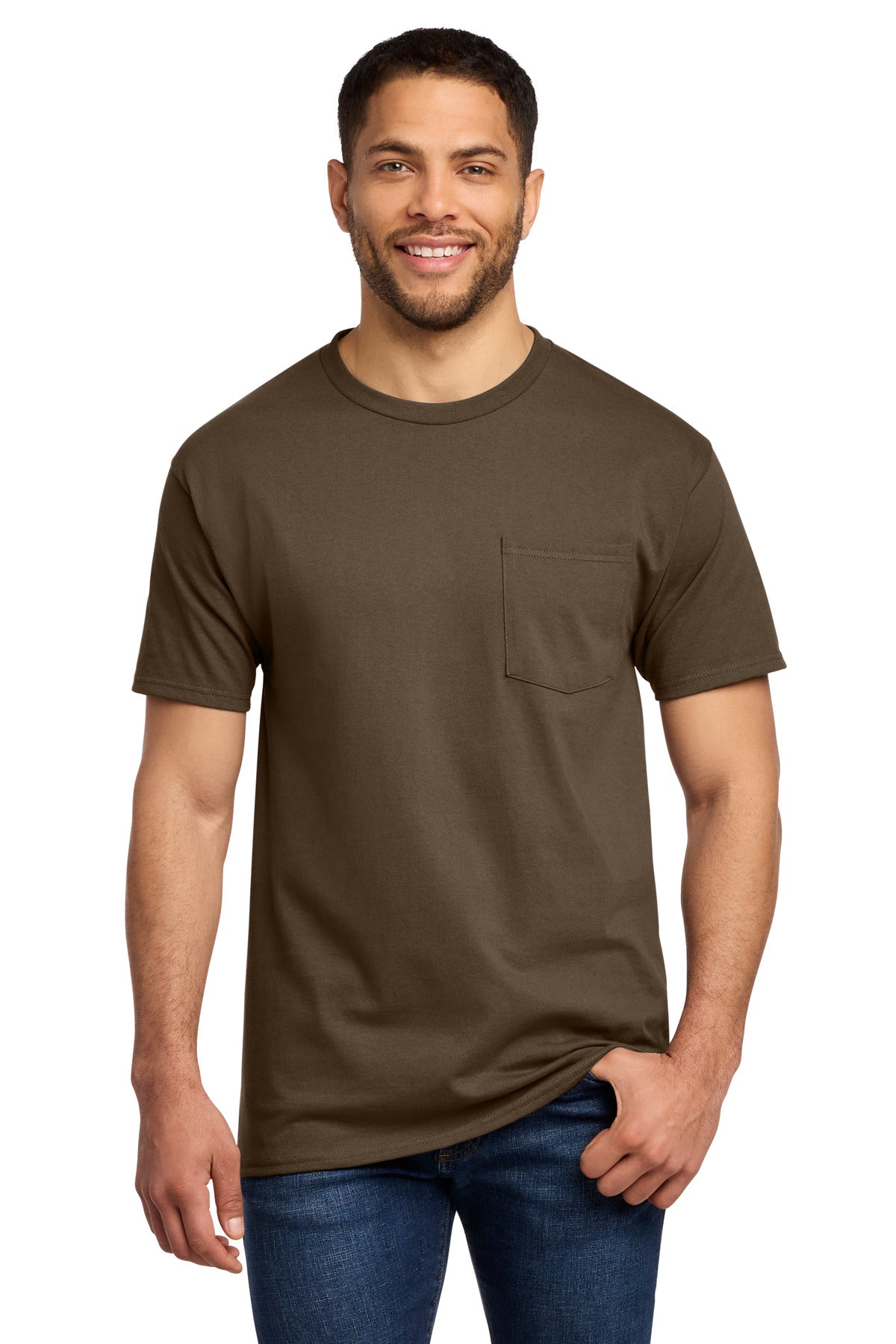 Port & Co Men's Essential Pocket Tee