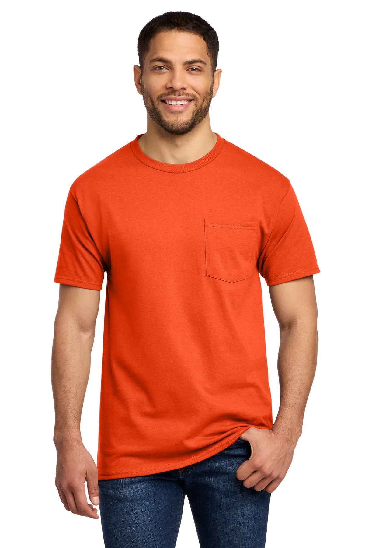 Port & Co Men's Essential Pocket Tee