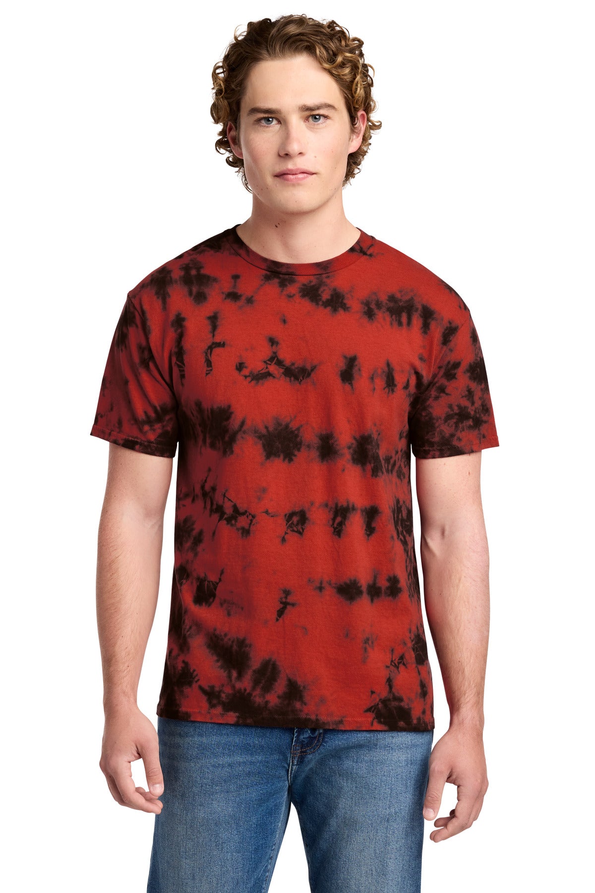 Port & Co Men's Crystal Tie-Dye Tee PC145