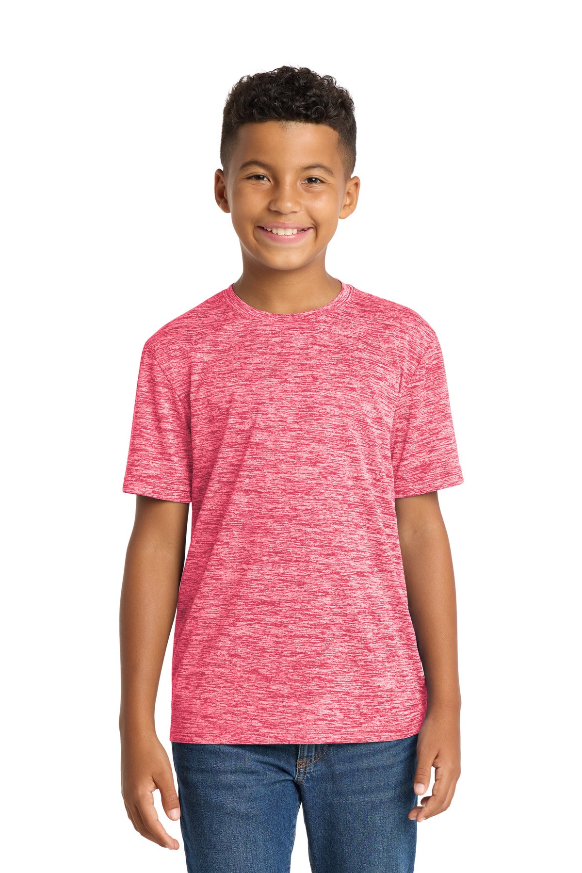 Sport-Tek Youth PosiCharge Electric Heather Tee