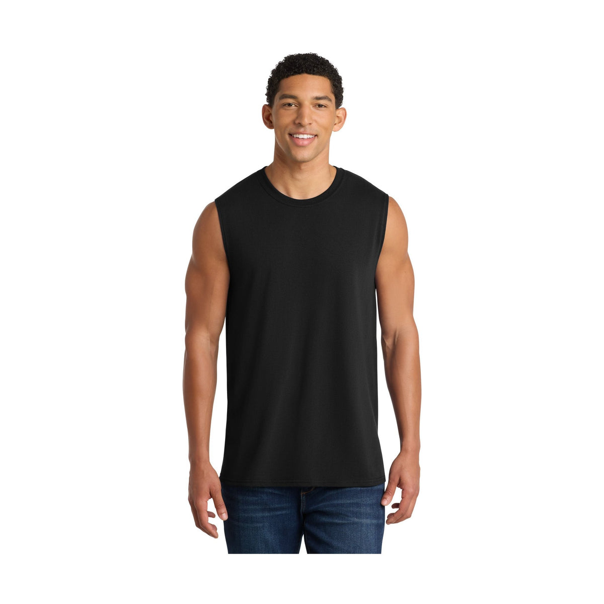Port & Co Men's Core Cotton Sleeveless Tee