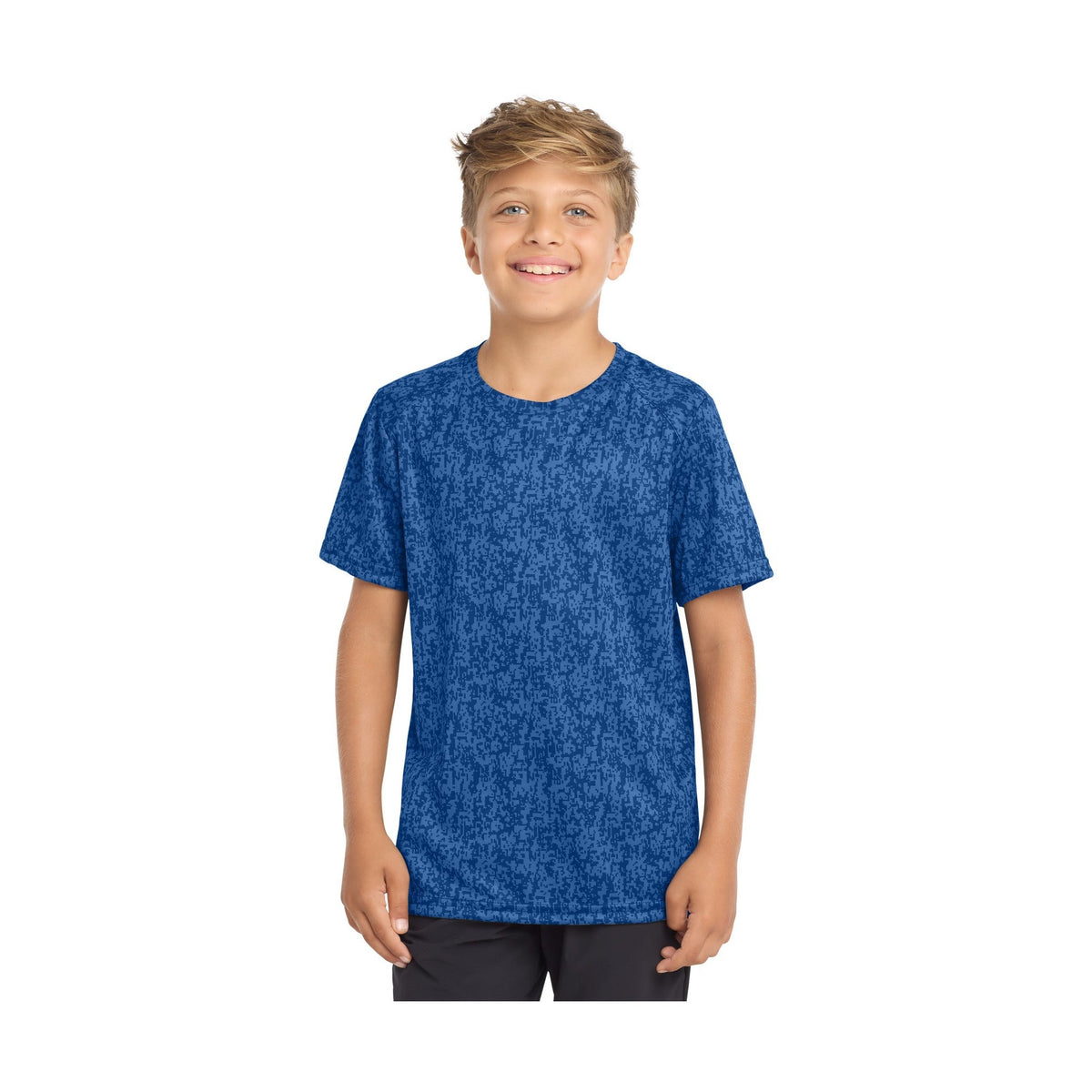 Sport-Tek Youth Digi Camo Tee
