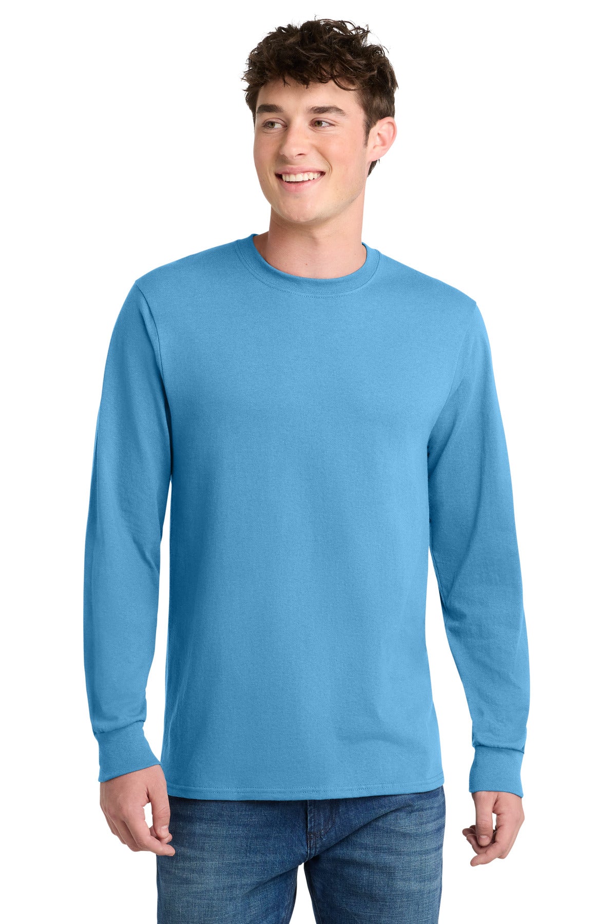 Port & Co Men's Long Sleeve Core Blend Tee