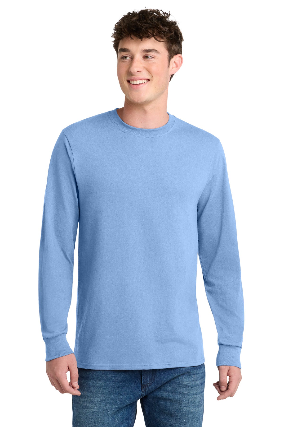 Port & Co Men's Long Sleeve Core Blend Tee
