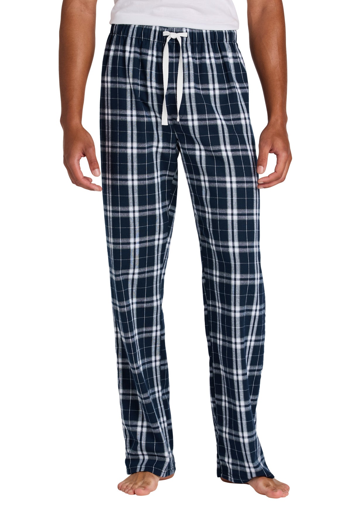 District Men's Flannel Plaid Pant