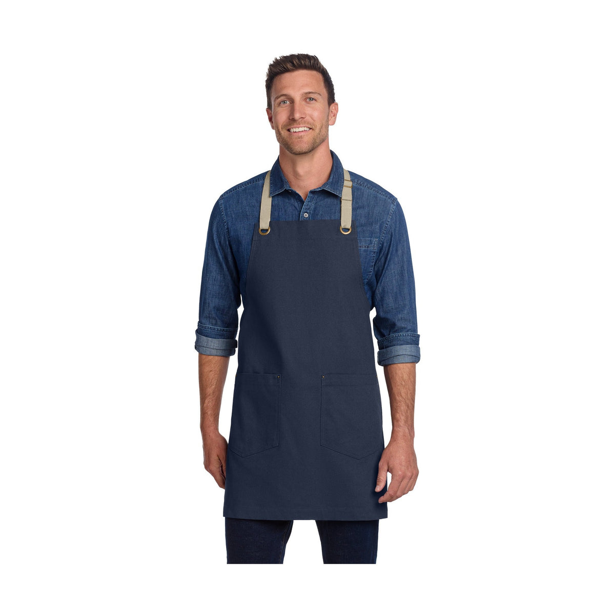 Port Authority Canvas Full-Length Two-Pocket Apron A815