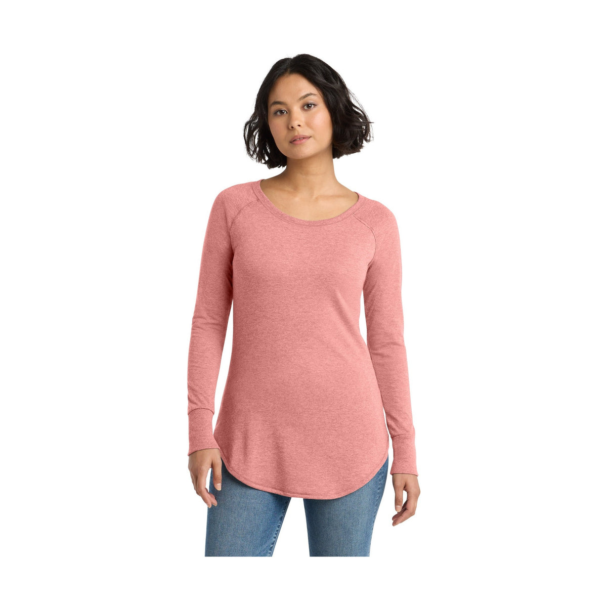 District Women's Perfect Tri Long Sleeve Tunic Tee