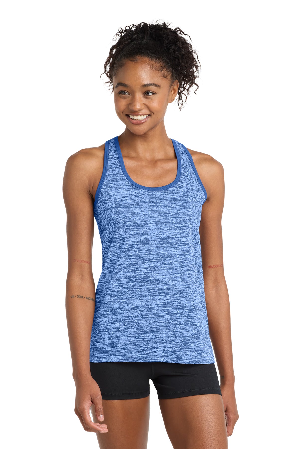 Sport-Tek Women's PosiCharge Electric Heather Racerback Tank