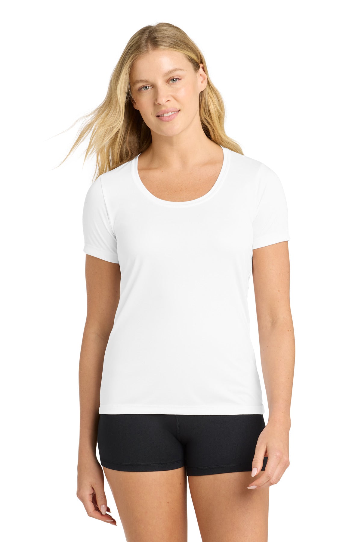 Sport-Tek Women's Posi-UV Pro Scoop Neck Tee