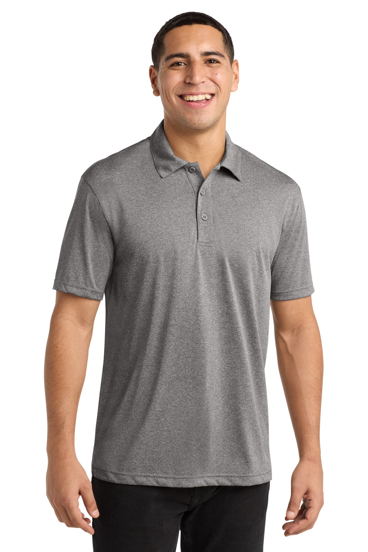 Sport-Tek Men's Heather Contender Polo