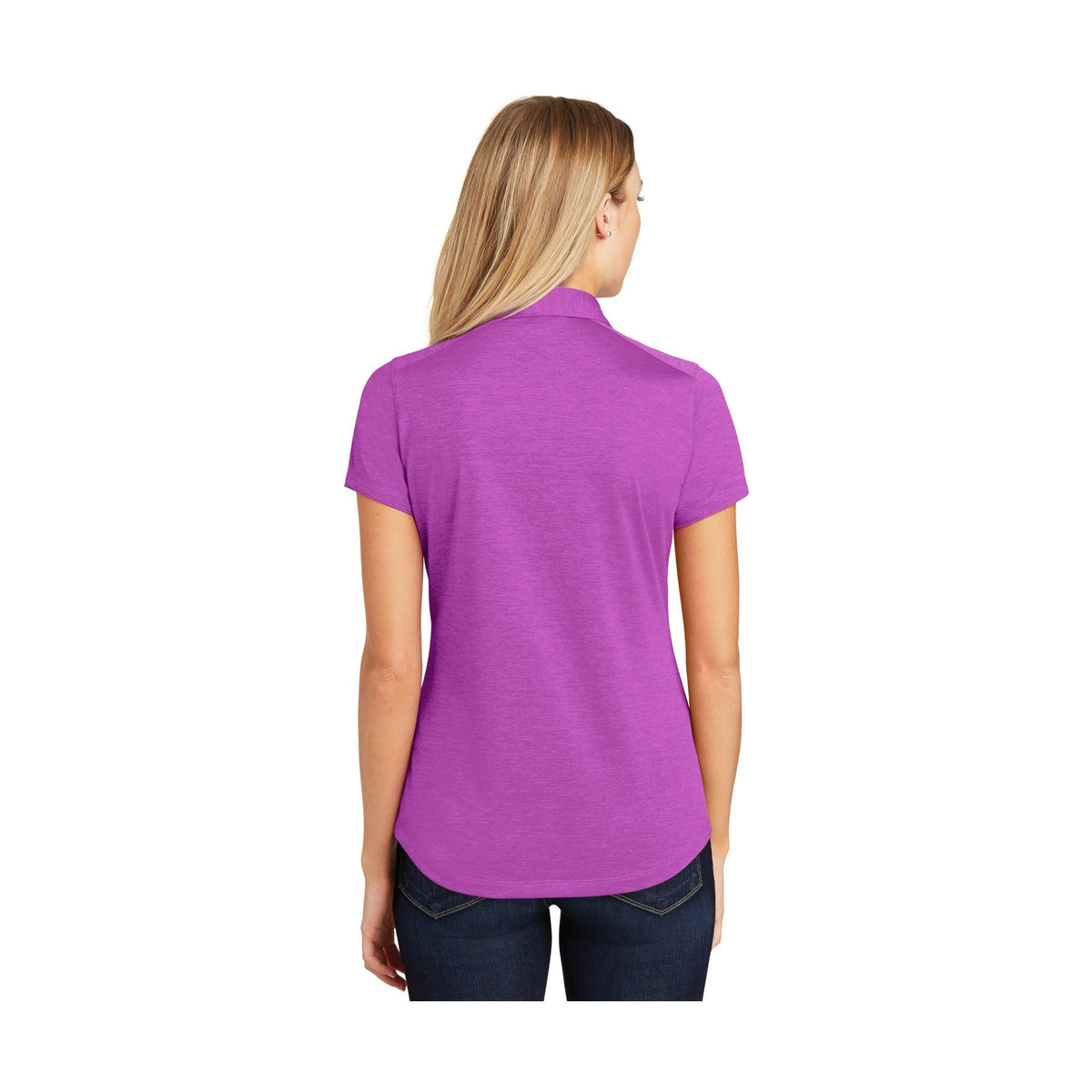 Port Authority Women's Digi Heather Performance Polo-2