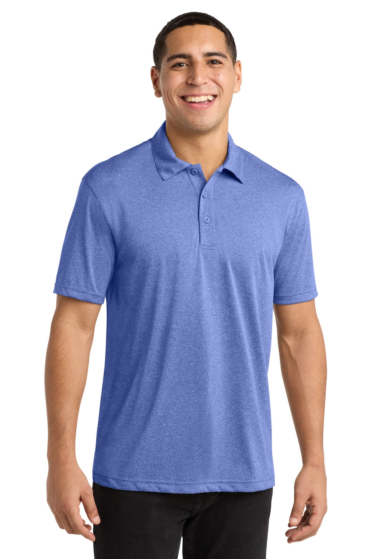 Sport-Tek Men's Heather Contender Polo