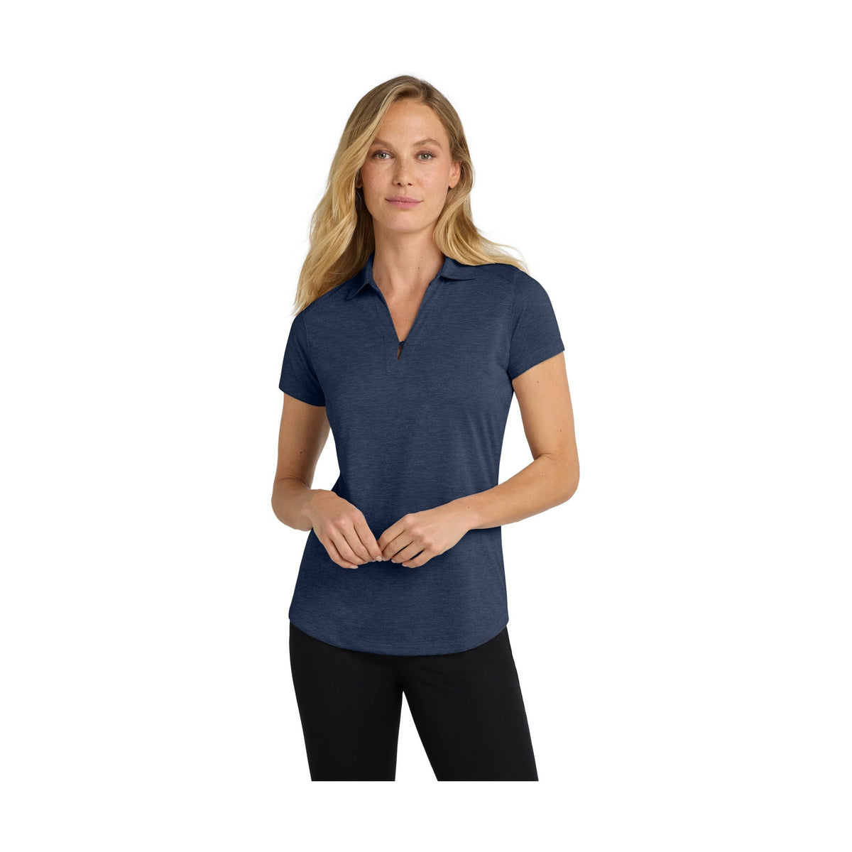 Port Authority Women's Digi Heather Performance Polo