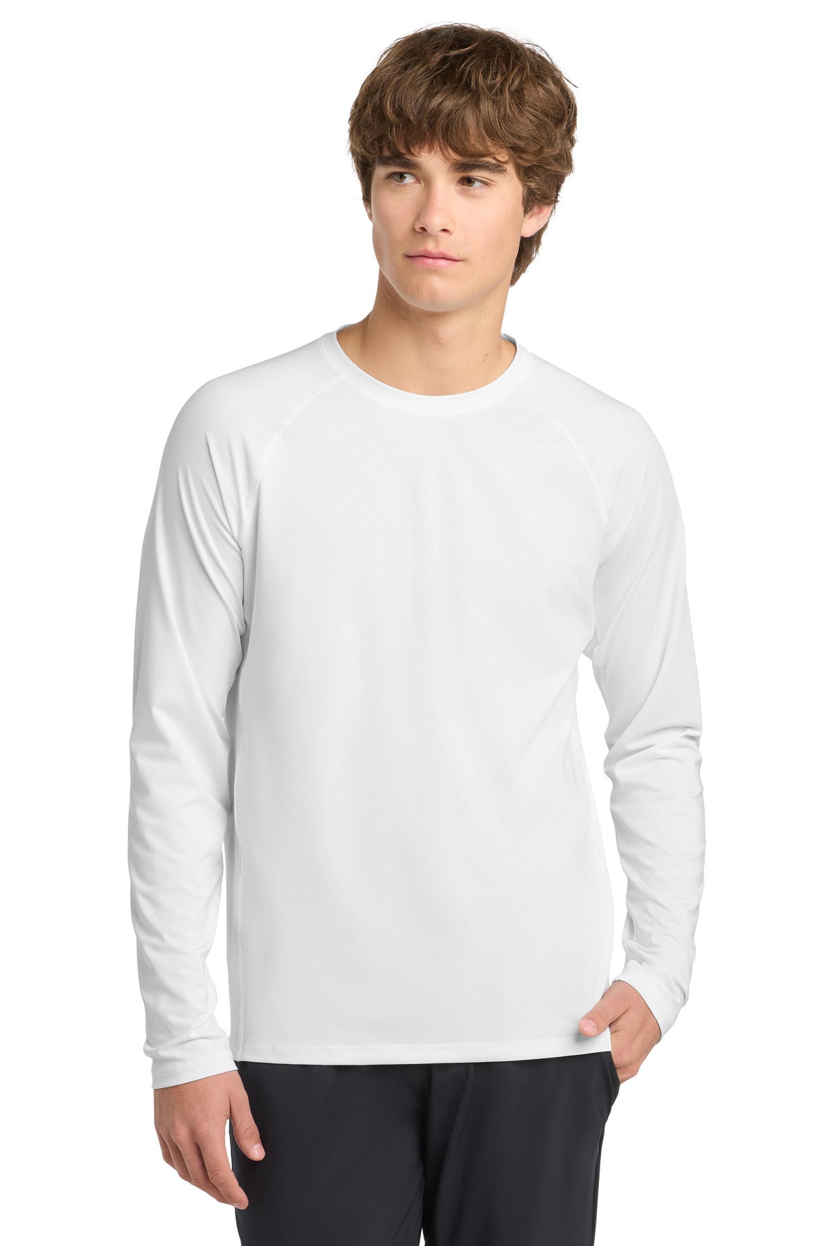 Sport-Tek Men's Long Sleeve Rashguard Tee