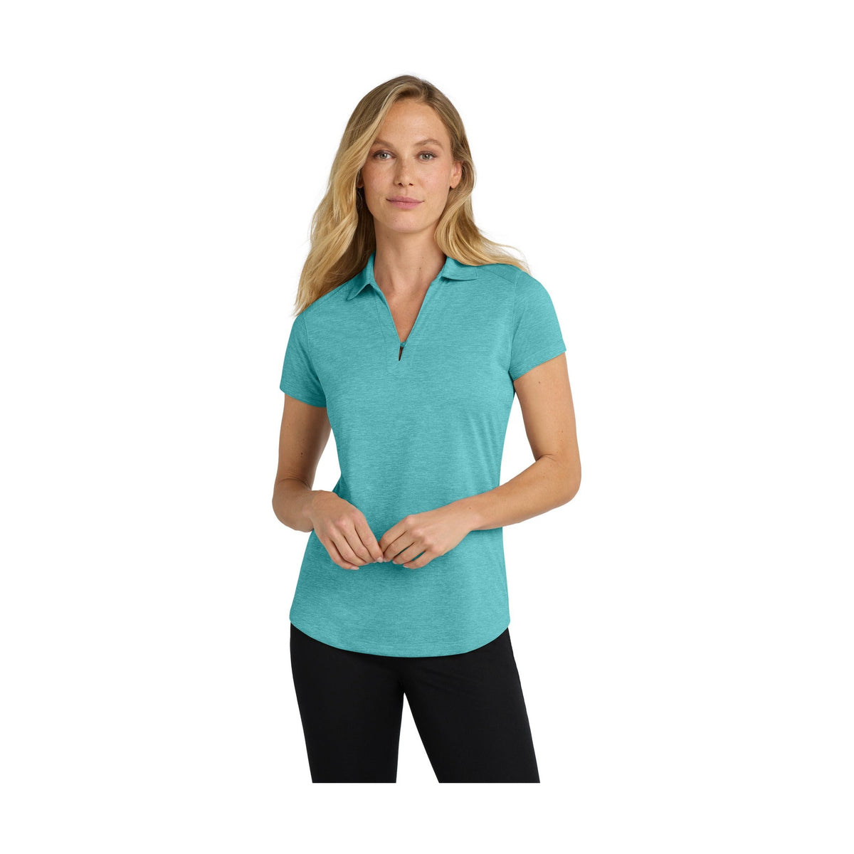 Port Authority Women's Digi Heather Performance Polo