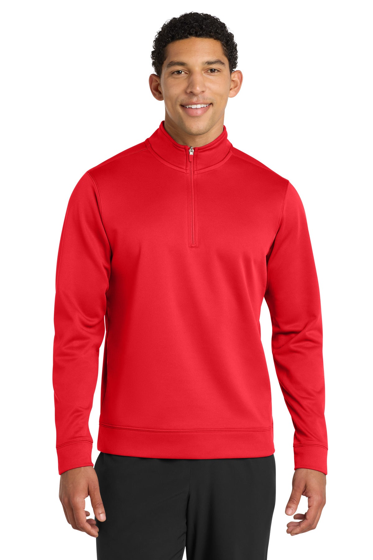 Port & Co Men's Performance Fleece 1/4-Zip Pullover Sweatshirt