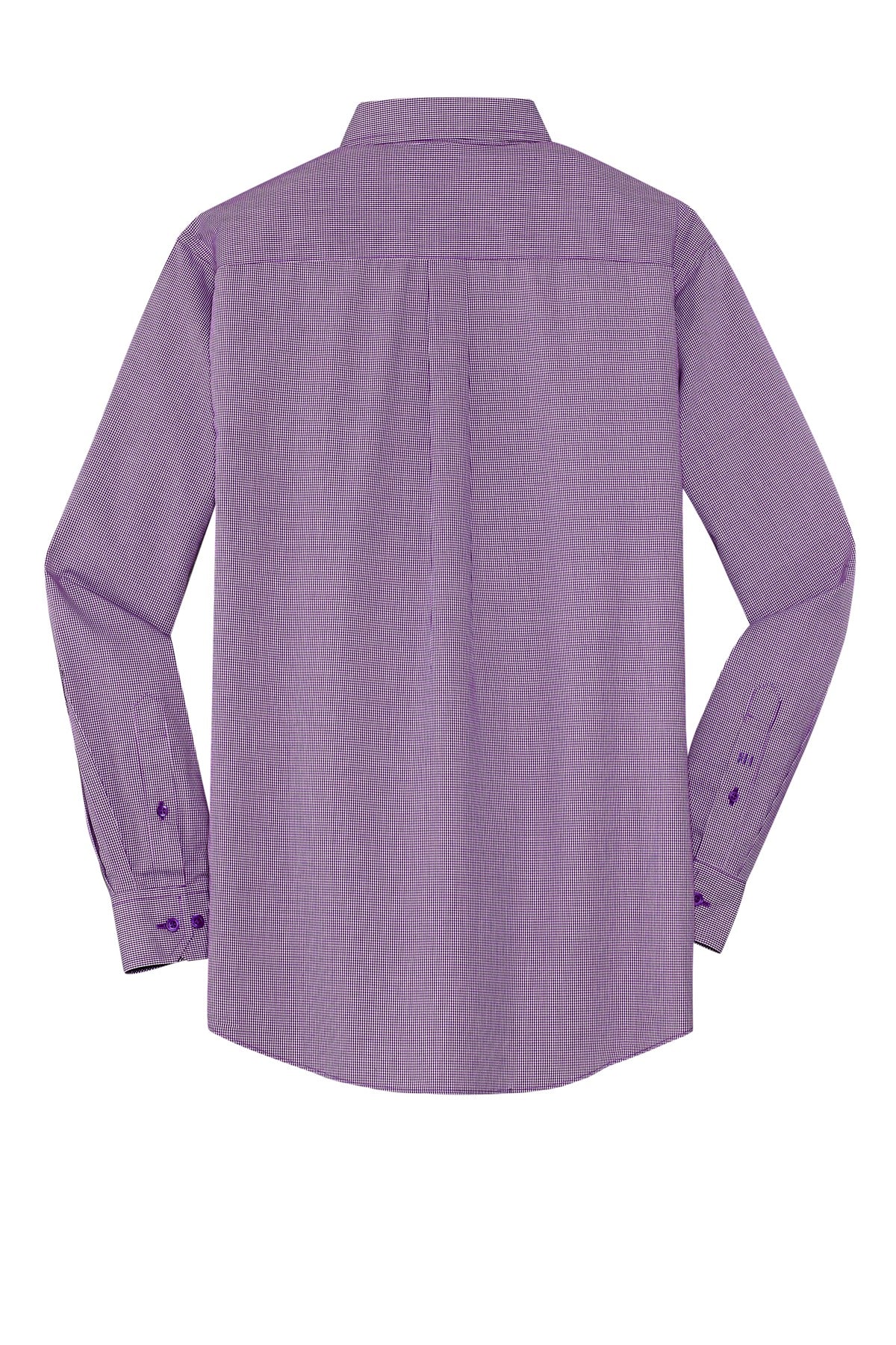 Red House ® - Mini-Check Non-Iron Button-Down Shirt-4
