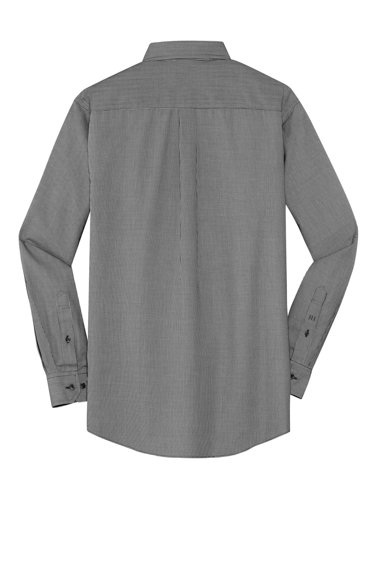 Red House ® - Mini-Check Non-Iron Button-Down Shirt-4