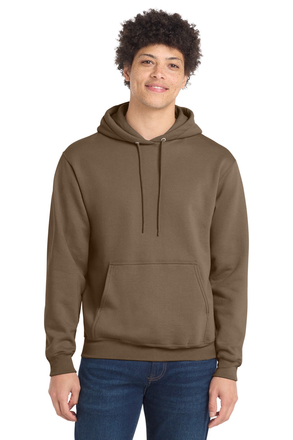 Port & Co Men's Core Fleece Pullover Hooded Sweatshirt