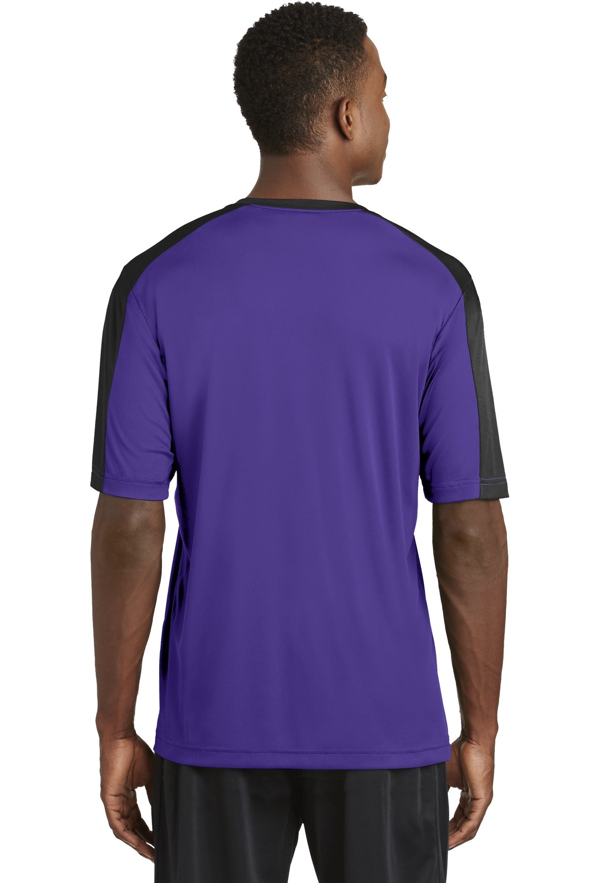Sport-Tek Men's PosiCharge Competitor Sleeve-Blocked Tee-2