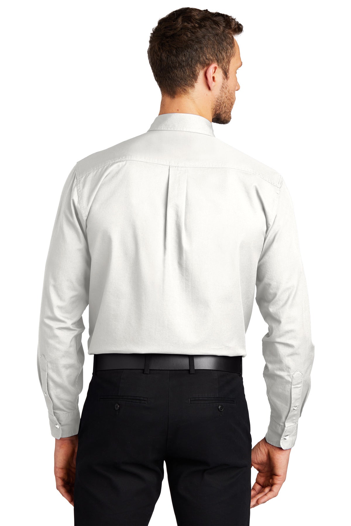 Port Authority Men's Tall Long Sleeve Twill Shirt-2