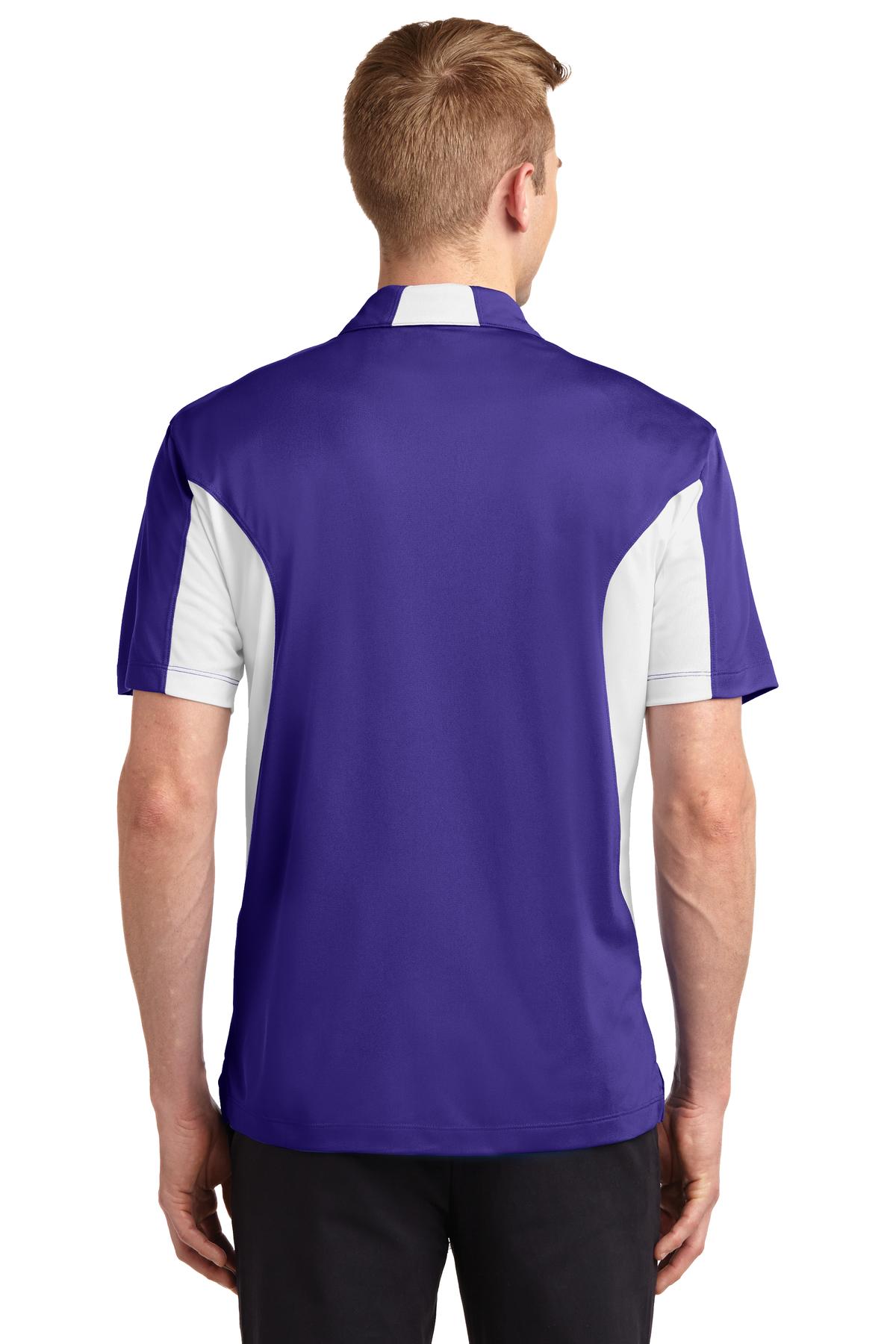 Sport-Tek Men's Tall Side Blocked Micropique Sport-Wick Polo-2