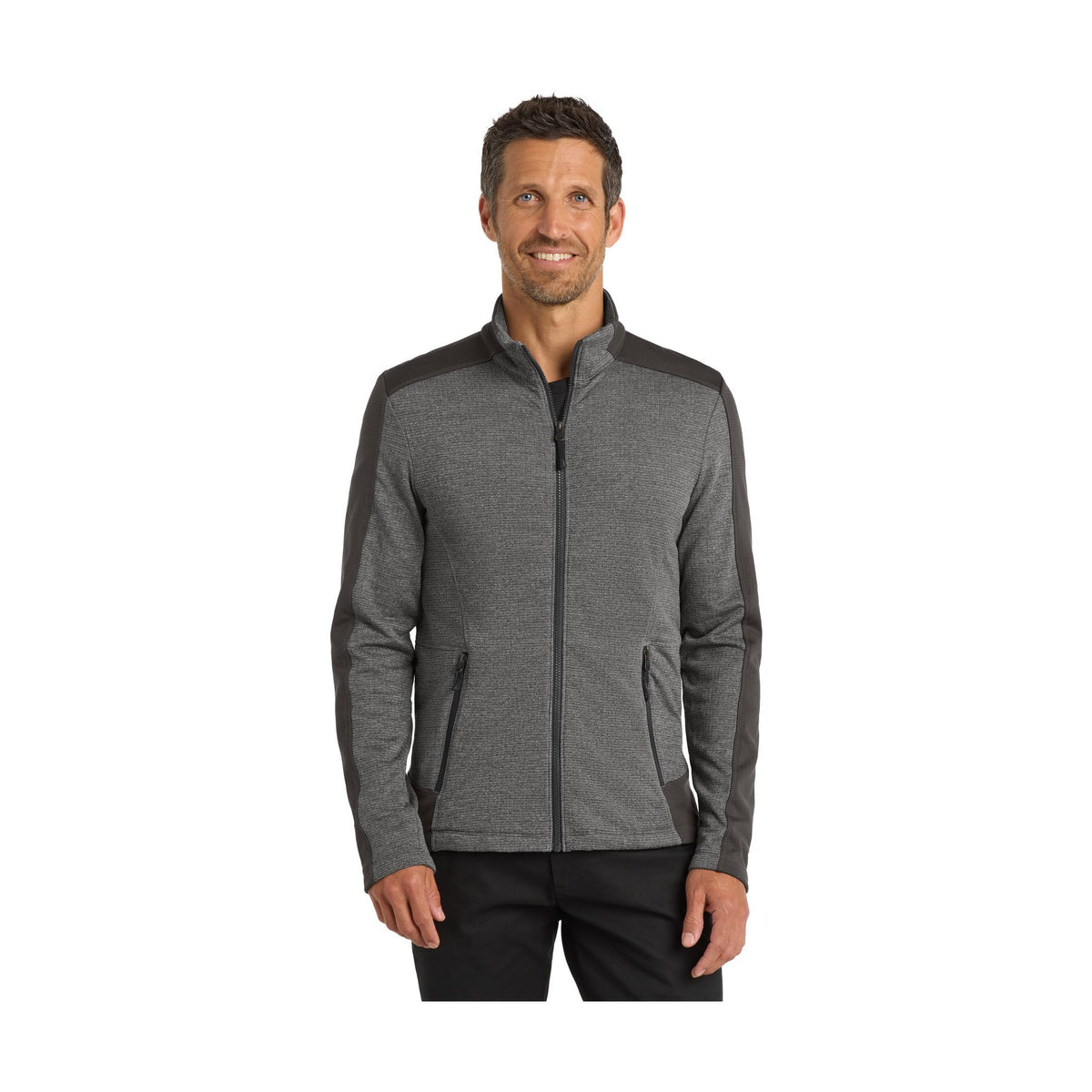 Port Authority Men's Grid Fleece Jacket