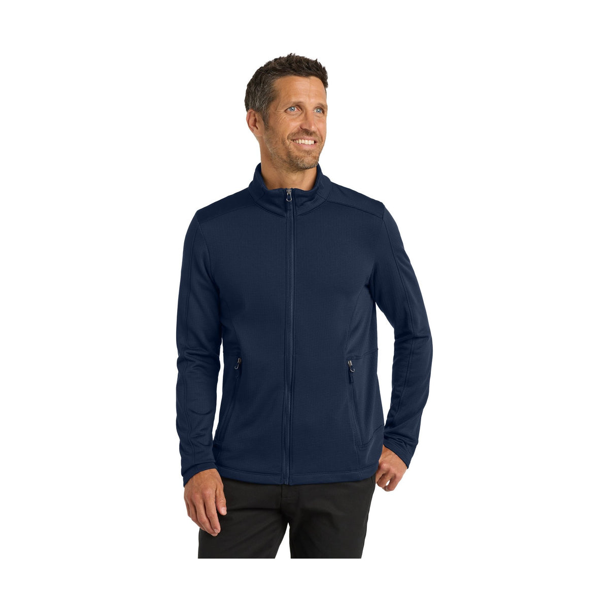 Port Authority Men's Grid Fleece Jacket