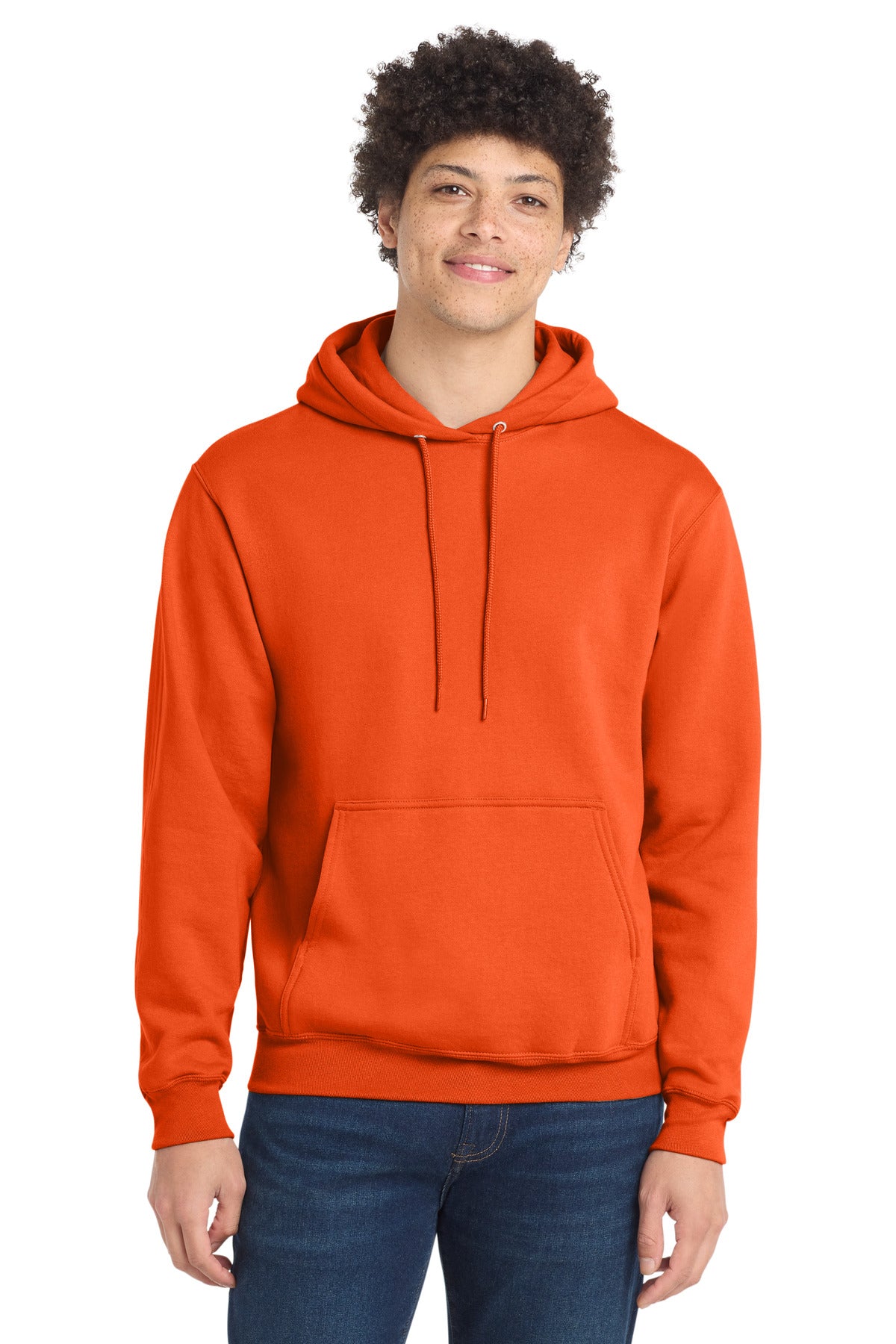 Port & Co Men's Core Fleece Pullover Hooded Sweatshirt