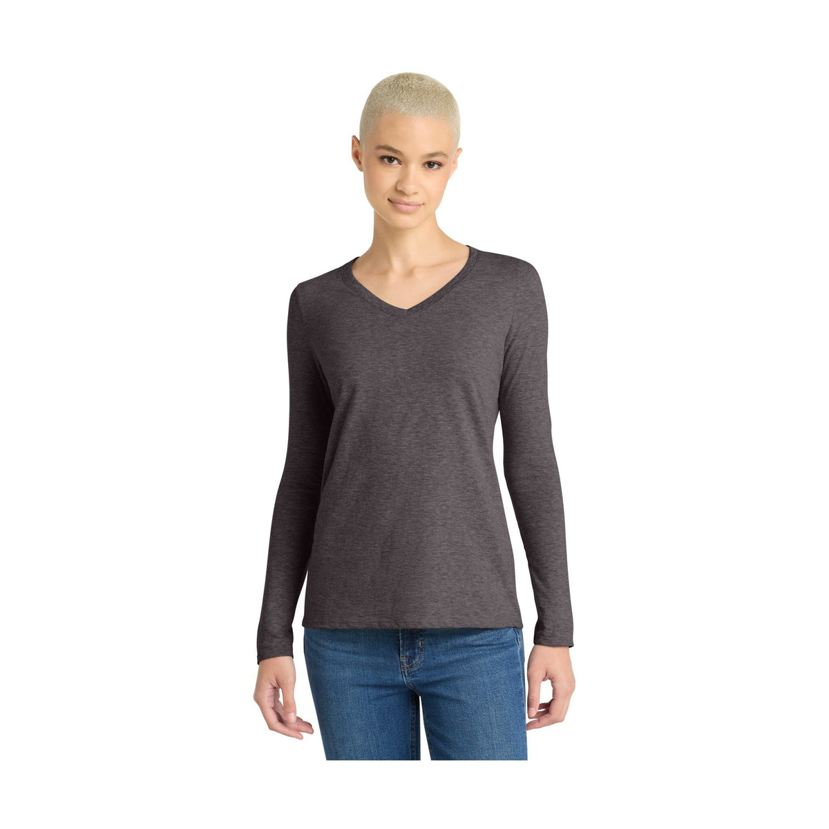 District Women's Very Important Tee Long Sleeve V-Neck
