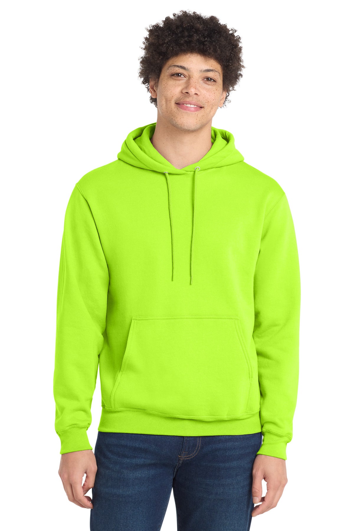 Port & Co Men's Core Fleece Pullover Hooded Sweatshirt