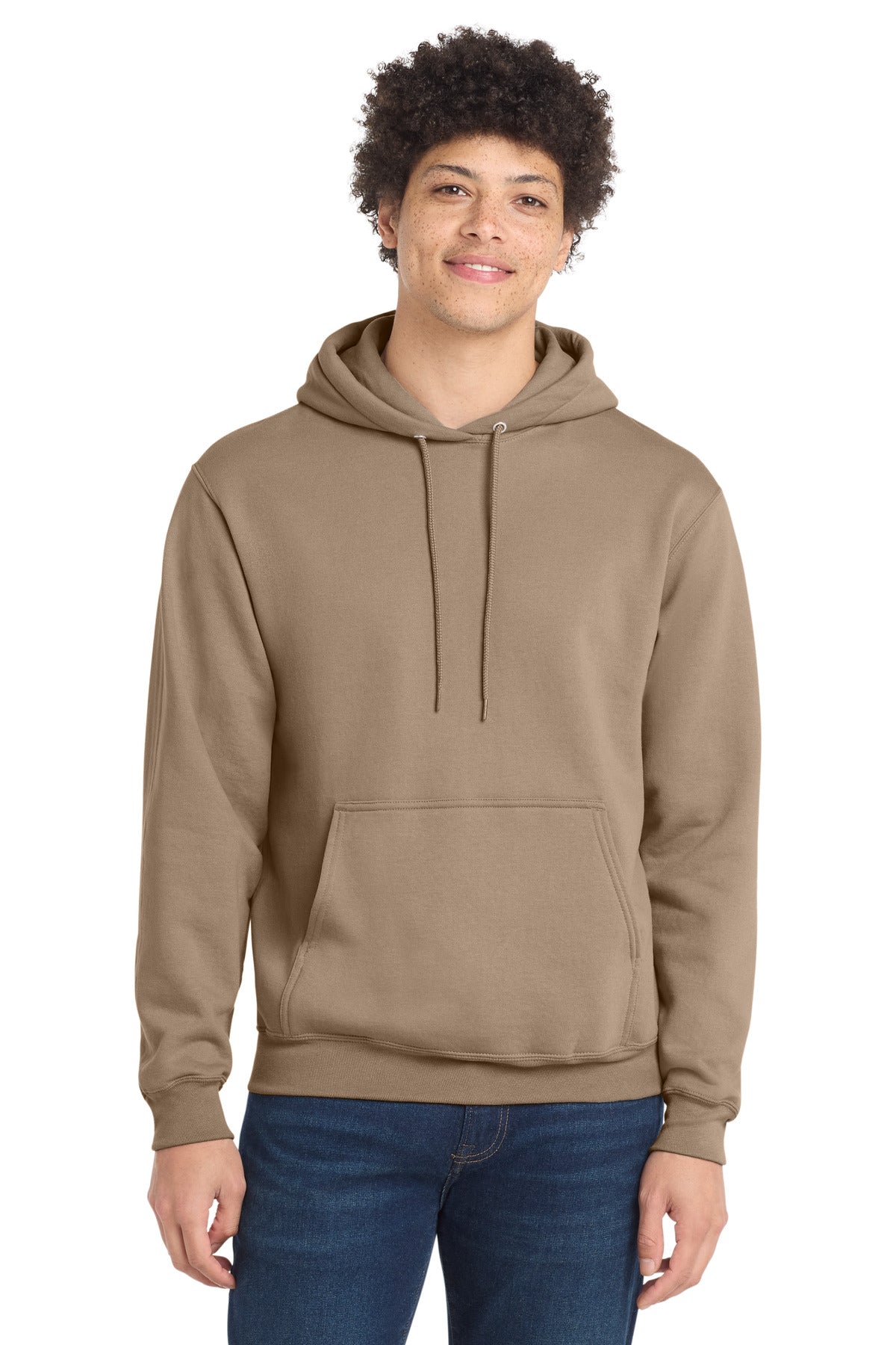 Port & Co Men's Core Fleece Pullover Hooded Sweatshirt