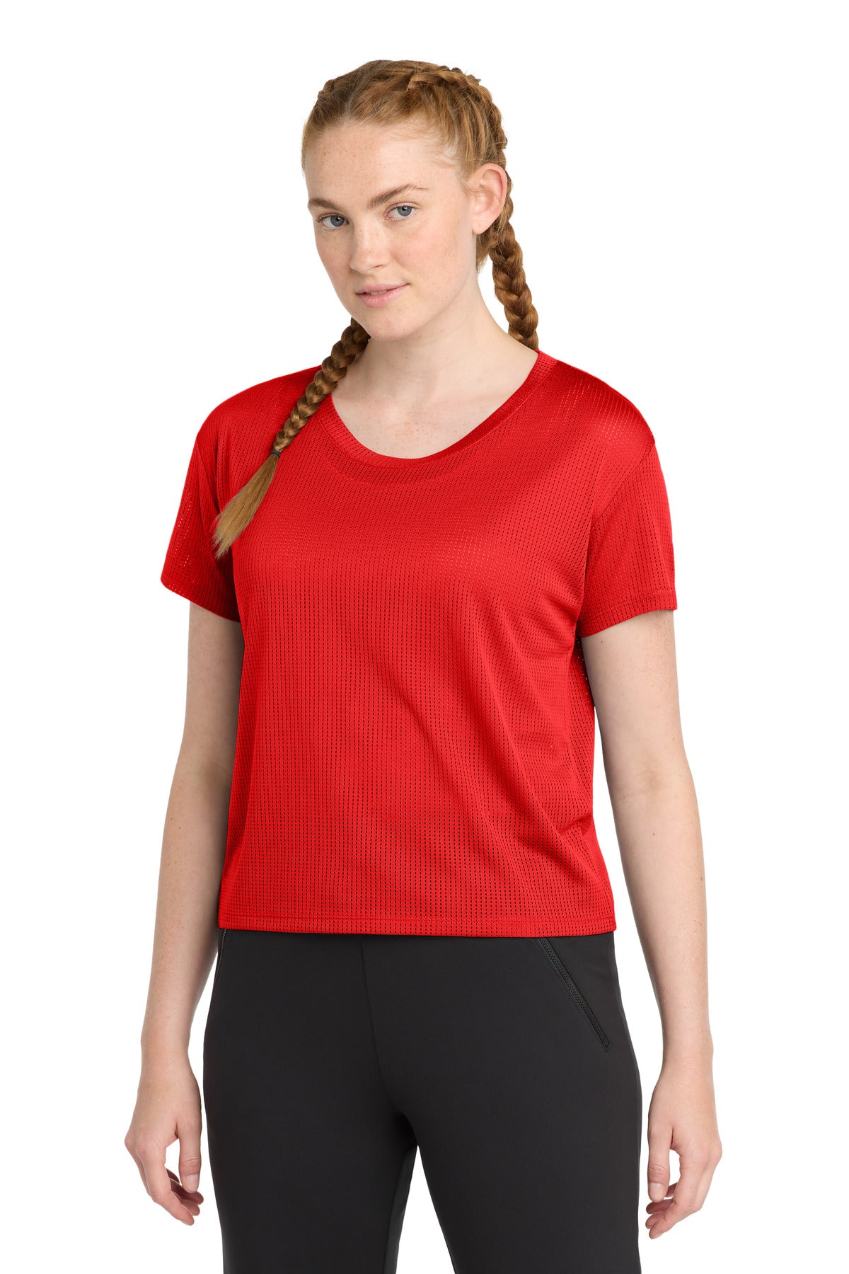 Sport-Tek Women's PosiCharge Draft Crop Tee