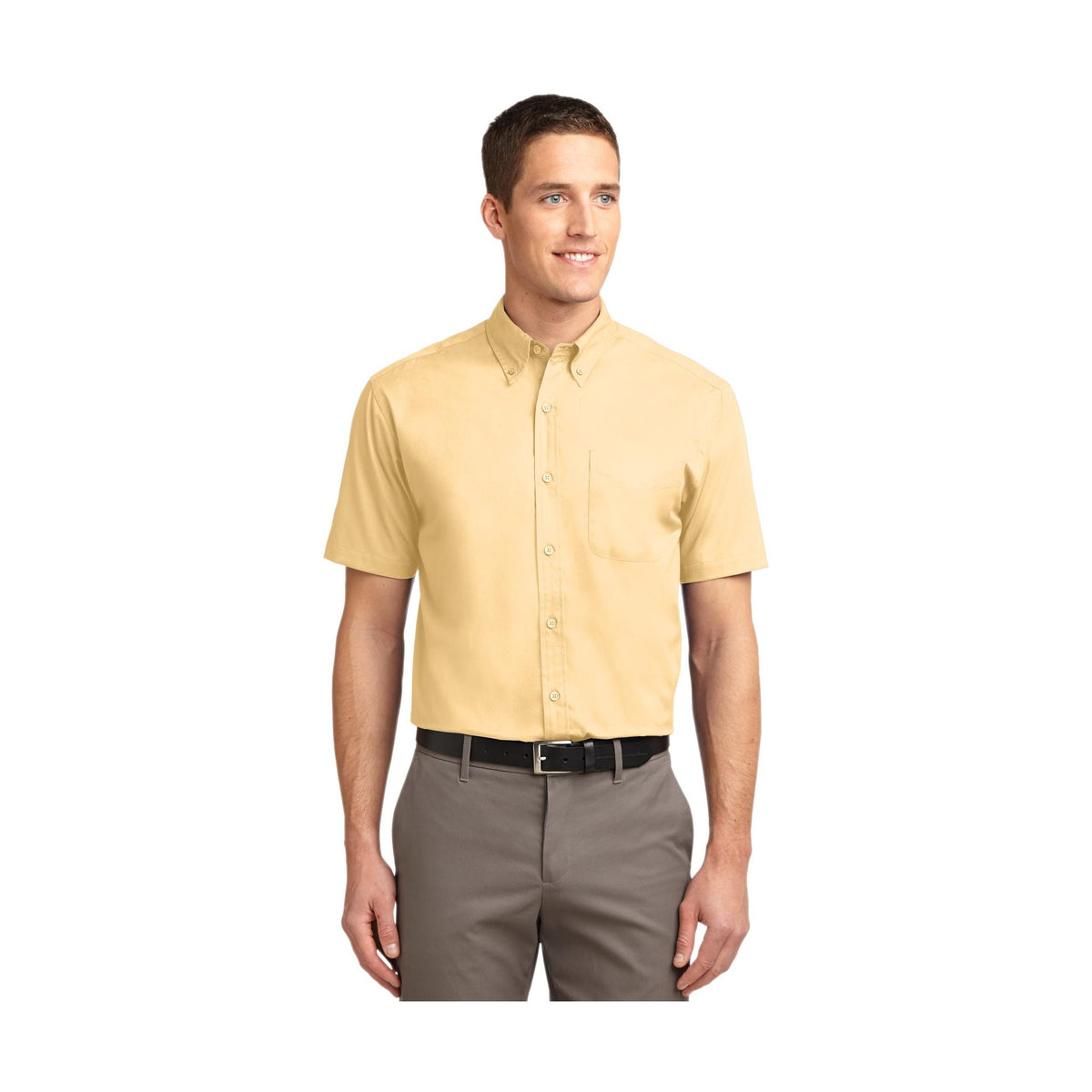 Port Authority Men's Tall Short Sleeve Easy Care Shirt-1