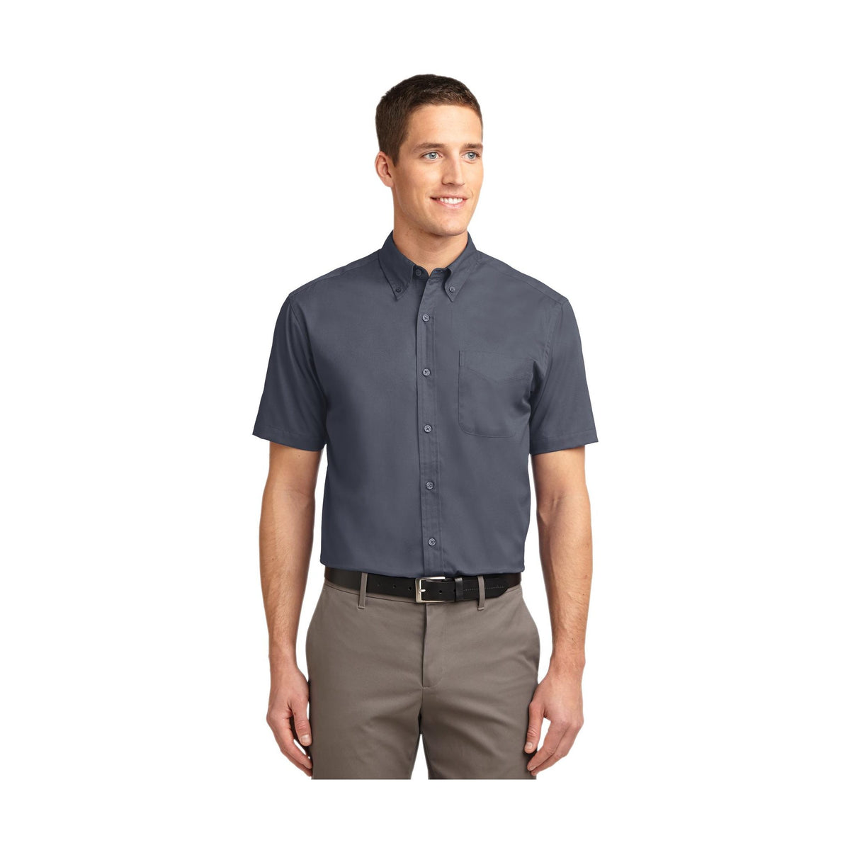 Port Authority Men's Tall Short Sleeve Easy Care Shirt