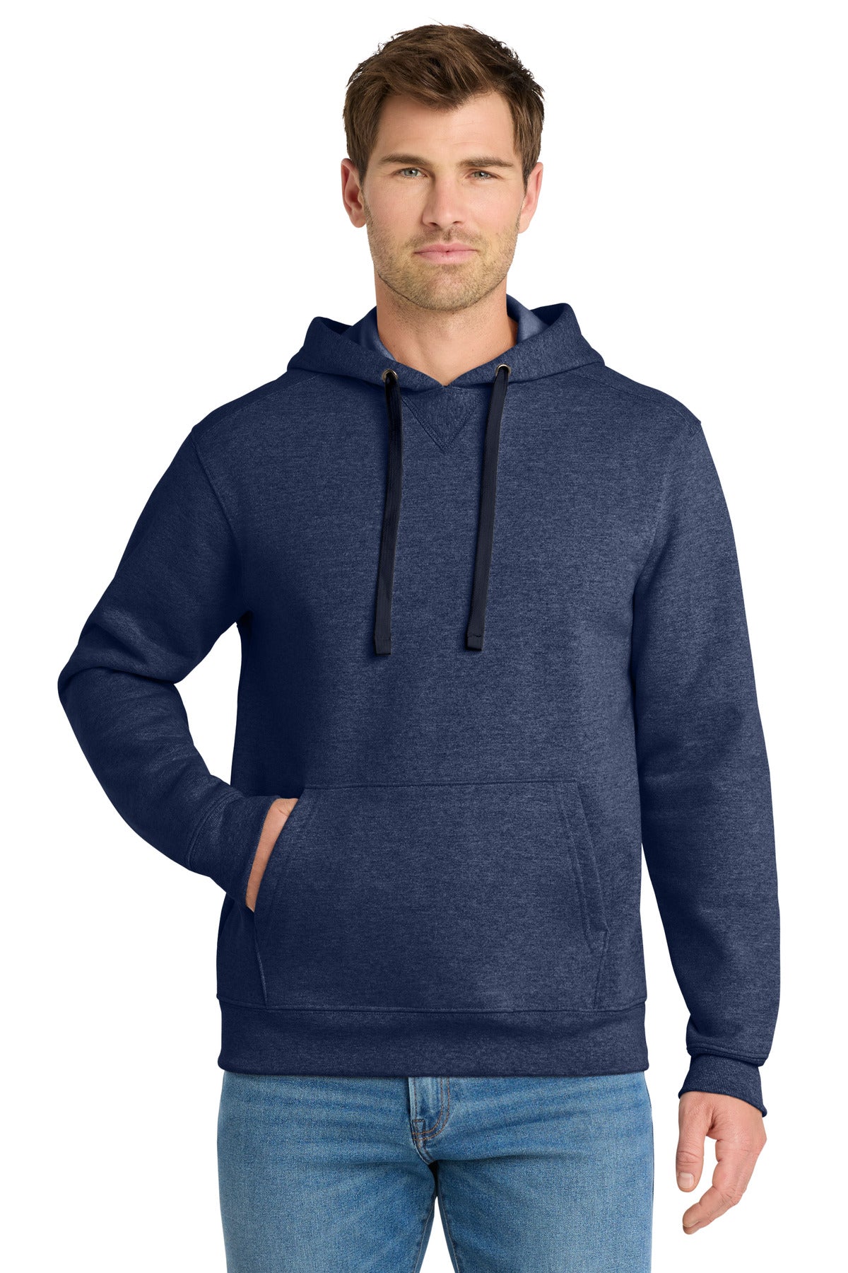 Volunteer Knitwear Men's Chore Fleece Pullover Hoodie VL130H