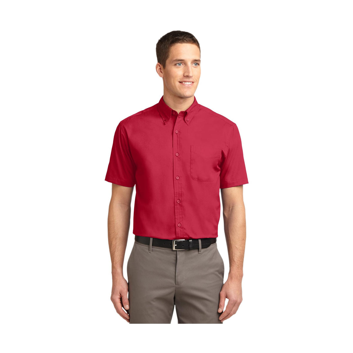 Port Authority Men's Tall Short Sleeve Easy Care Shirt
