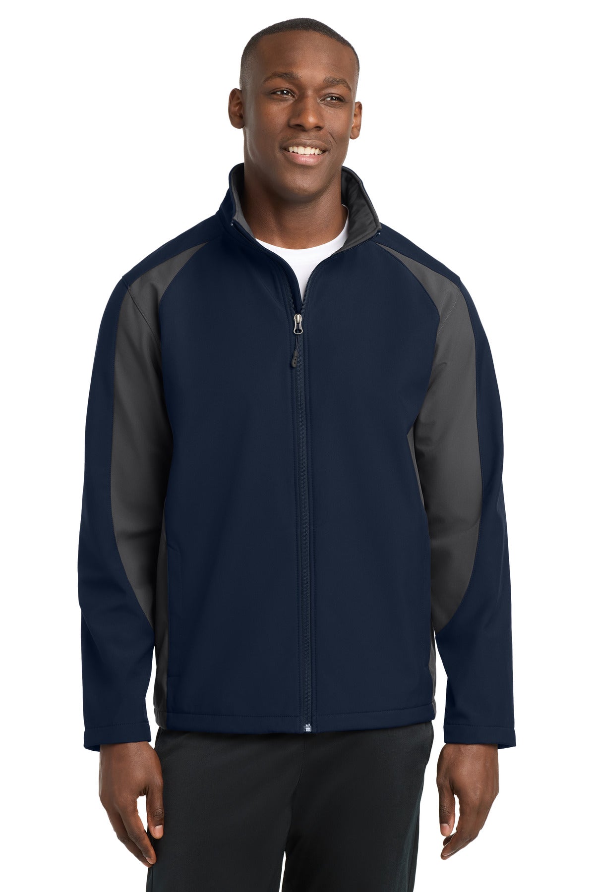 Sport-Tek Men's Colorblock Soft Shell Jacket