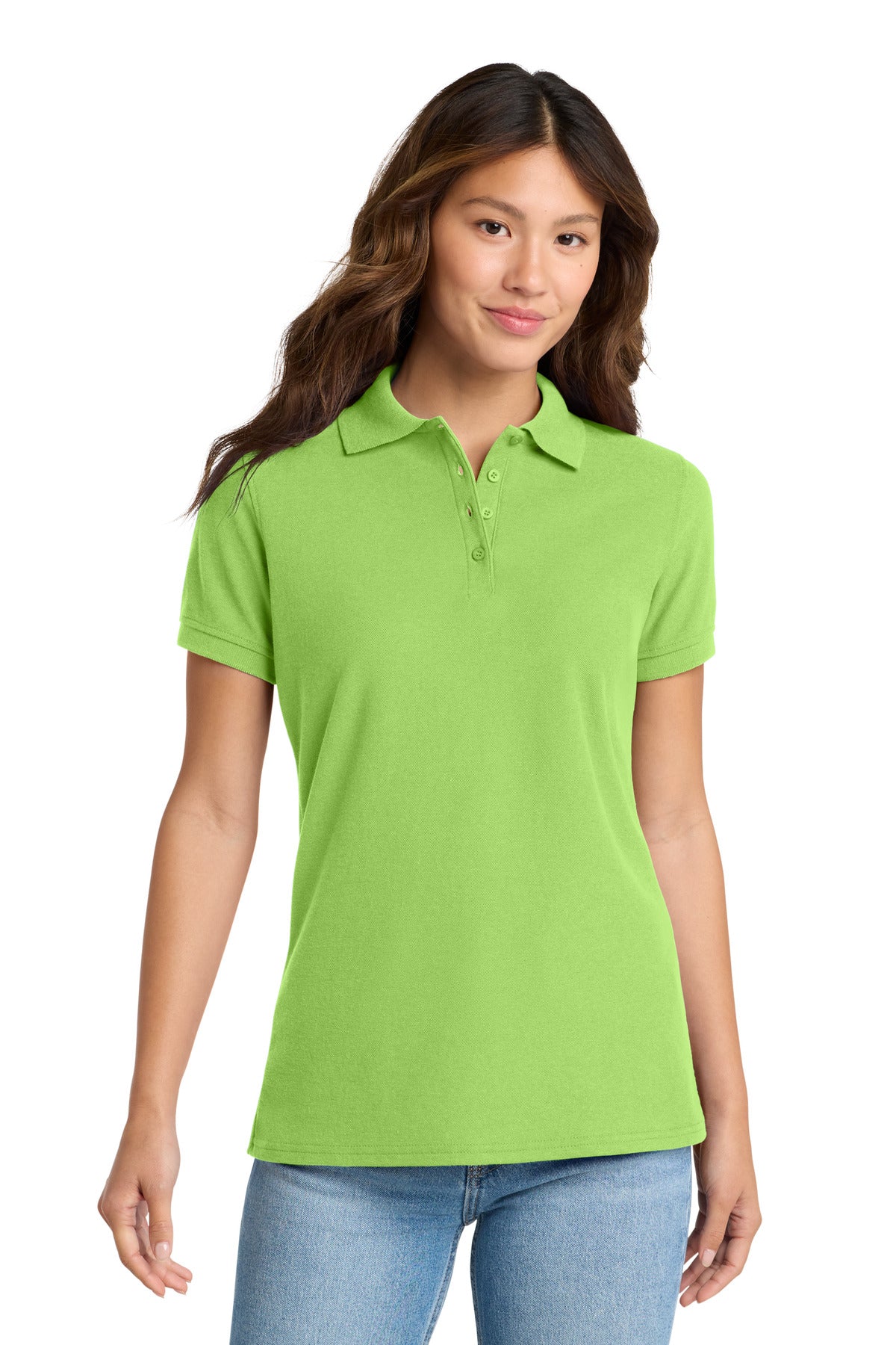 Port & Co Women's Core Blend Pique Polo