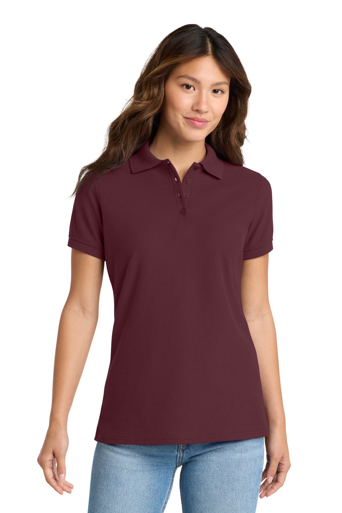 Port & Co Women's Core Blend Pique Polo